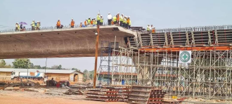 Officials Inspect 5th Lao-Thai Friendship Bridge Construction Project